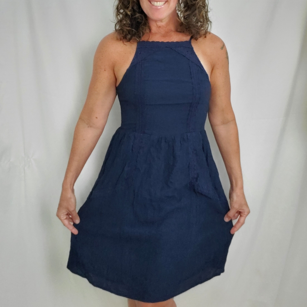 Altar'd State navy blue sundress